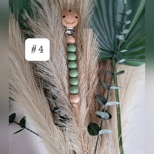 TAYLOR MAE® Non-Toxic BPA Free Pacifier Clips Tethers Holder Baby Teethers